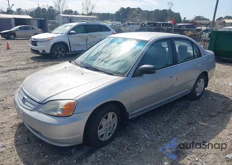 2003 Honda Civic Lx from USA, damaged, VIN 2HGES165X3H576608